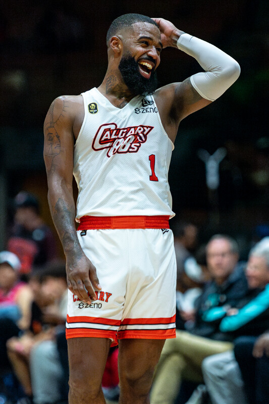Corey Davis of the Calgary Surge in the Western Conference final against the Vancouver Bandits on August 9, 2024.