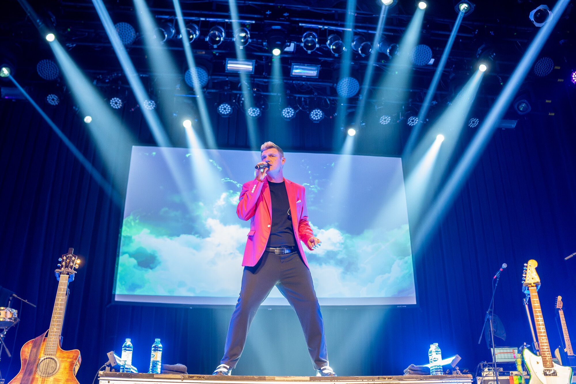 Nick Carter performs at the Beanfield Theatre in Montreal on November 12th, 2024. | Photo: Kieron Yates