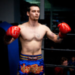 Tyler Dupras prepares to fight at MFL 41 in Chambly, Quebec, December 14, 2024 | Photo: Kieron Yates