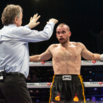 Jean Michel Bolivar defeats Istvan Szucs by TKO on April 8, 2017 at the Tohu in Montreal.